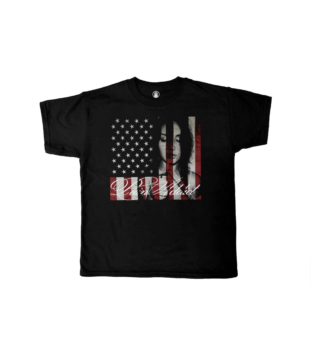 Women's Clothing Dark Retro Round Neck T-Shirt Short Sleeve Loose Fit Hip Hop Style Printed Trend Top_ecoleips.com