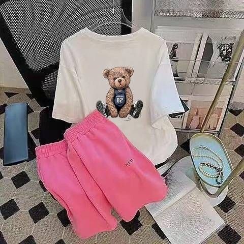 Women's Clothing Spring And Summer New Short Sleeved T Shirt For Women Summer New Patterned Round Neck Loose Versatile Tops For Women_ecoleips.com