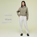 Women's Straight Leg Pants With Elastic Waist, Drawstring, Lining, Warm Sports Pants, Loose Fit, Versatile, Suitable For Commuters, Wide Leg Pants_ecoleips.com