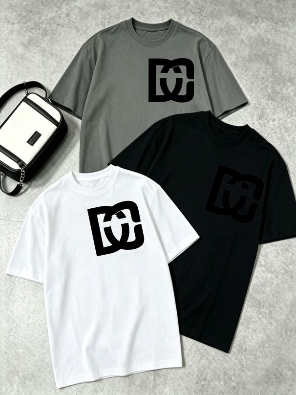 Women’s 3-Pack Stretch Cotton Crew Neck Short Sleeve Tops, Ultra Soft Breathable Oversized Tees, Loose Casual Basic T-Shirts For Office Commute,_ecoleips.com