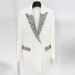 K Fashionable New Handmade Gorgeous Heavy Industry Nail Bead Inlaid Diamond Slim Fit Mid Length Suit Jacket_ecoleips.com