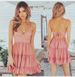Elegant Backless Women's Midi Dress with Ruffle Hem Chic Sleeveless Cross Strap Design for Summer A-Line Dress_ecoleips.com