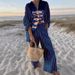 European And American New Style Creative Fish Pattern Loose Sports Wide-Leg Pants Ocean Element Casual Set POD_ecoleips.com