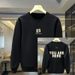 FW25 Matching Couple Cotton Crew Neck Sweatshirt - His & Hers_ecoleips.com