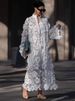 Elegant Lace-Trimmed A-Line Dress – Women's Breathable Polyester Midi Dress With Floral Cutout Details (S-XL) | Boho Chic Office To Dinner Outfit_ecoleips.com