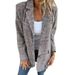 2025 Autumn/Winter Cardigan Jacket For Women, Casual And Fashionable, With A Houndstooth Lapel Suit_ecoleips.com