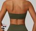 Women's High Intensity Sports Bra Summer Halter Neck Yoga Top Open Back For Running Fitness_ecoleips.com