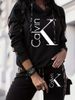 Women's Loose Casual Three Piece Suit Set With Sequined Jacket Tube Top And Wide Leg Pants For Spring/Autumn_ecoleips.com