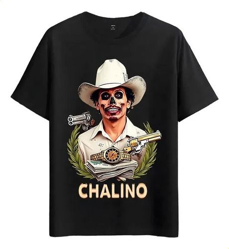Women's T-Shirts Tshirt Muscle Freaks Style Cowboy Chalino Sánchez_ecoleips.com