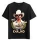 Women's T-Shirts Tshirt Muscle Freaks Style Cowboy Chalino Sánchez_ecoleips.com