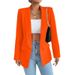 2025s 2025 Red New Small Suit Commuting Spring Autumn Coat Top For Women, Versatile, Fashionable, And Personalized_ecoleips.com