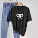 Women's Casual round Neck Short Sleeve T-Shirt Multi-Color Solid Loose Printed Top European American Style Fashionable Sports Wear_ecoleips.com