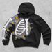 Unisex Y2K Hip Hop Letter Print Hoodie Trendy American Street Style Hot Selling Zipper Detail Loose Fit Sweatshirt for Women_ecoleips.com