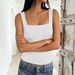Y2K Fashion Women's Sexy Strappy Tank Top - Versatile Sleeveless Crop Top For Trendy Outfits (Brown/Black/White/Pink, S/M/L/XL)_ecoleips.com