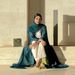 Women's Clothing Colorblock Coat Dubai Arabian Chiffon Dress Solid Color Robe_ecoleips.com