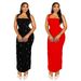 Fashion Women's Clothing Neck Hot Diamond Bubble Bead Slim Hip Dress_ecoleips.com