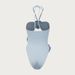 Sexy Halter Neck Cutout One Piece Swimsuit 3D Flower Design European American Style Women's Swimwear_ecoleips.com