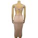 Women's Clothing Women's Sexy Hollow Lace Jumpsuit Skirt Suit Button Detail Slit Hip Design Style Fashion For Formal & Casual For Women_ecoleips.com