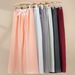 2025 Simple Cotton Viscose Pajamas Pants For Women's Roomwear Plaid Printed Household Pants Spring And Summer Womans Pj Pants_ecoleips.com