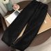 2025 Women's Straight-Leg Jeans, Versatile Student Korean Style Loose Slimming Wide-Leg Pants, Vintage Casual Dad_ecoleips.com