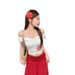 2025 Summer New One-Shoulder Strapless Pure Desire Style Sleeveless Rhinestone Top Women, Slimming Off-Shoulder T-Shirt_ecoleips.com
