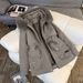 Women's Clothing Winter Coat With Faux Fur Collar, Oversized Short Puffer Jacket, Warm Thickened Quilted Outerwear, Casual Loose Fit, Zip-Up Hooded_ecoleips.com