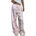 Women's 2025 Wide Leg Straight Trousers - European & American Casual Style Versatile Pants (High Waist/Flowy Fit)_ecoleips.com