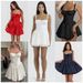 Women's Clothing Lace Splicing Suspender Skirt With Waist And Backless Skirt Pure Lust Style White Dress_ecoleips.com