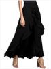Women's High Waist Wide Leg Pants Chiffon Trousers European And American Style Large Size Autumn New Fashionable Casual Bottoms_ecoleips.com