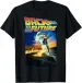 Women's T-Shirts Back To The Future Movie Poster Classic T-Shirt_ecoleips.com