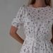 In Stock European And American Cross-Border Autumn New Women's Floral Round Neck Belt French Romantic Sexy Slim Dress_ecoleips.com