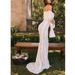 Women's Clothing Women's New Sexy One Shoulder Lace Dress Temperament Tube Top Long Skirt Slim Fishtail Skirt_ecoleips.com
