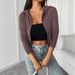 DiYun European And American Casual Simple Style Slim-Fit Sweatshirt Jacket Women's Clothing 2025_ecoleips.com