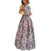 Women's Clothing Casual Leopard Print Top Skirt Two Piece Set_ecoleips.com