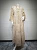 Verve AB423 Muslim Embroidered Sequin Abaya Plus Size Women's Dress New Style_ecoleips.com