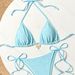 Women's Clothing Bikini Swimsuit Ins Style Split Solid Color Sexy Swimsuit Beach Vacation Swimsuit Female_ecoleips.com