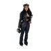 New Stretch Leather Pants And Jacket Set Stretch PU Leather Pantsuit – Retro Biker Jacket & Slim Fit Trousers Set_ecoleips.com