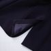 Women's Slim Fit Embroidered Blazer Navy Blue Single-Button Formal Coat with Academic Style Badge for Office Wear Autumn Winter Chic_ecoleips.com