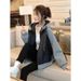 Women’s Clothing Jacket women autumn short style fashion splicing loose casual baseball jacket top jacket women's spring and autumn_ecoleips.com