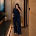 TW892 Women's Summer Casual Set Loose Trendy Solid Color Daily Commute Comfortable Short Sleeve Top And Pants_ecoleips.com