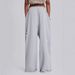 Women's Clothing Spring And Summer Same Fashion Brand Street Hip Hop Ripped Wide Leg Pants Loose Sweatpants Casual Pants Women_ecoleips.com