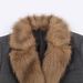 Faux Fur-Trimmed Blazer Jacket For Women – Trendy Streetwear Coat With Tailored Fit (XS/S/M/L, Grey)_ecoleips.com