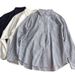Spring And Autumn Korean Version Commuter Shirt Women's Lapel Pocket Simple Fashion Embroidered Single-Breasted Shirt Lo_ecoleips.com