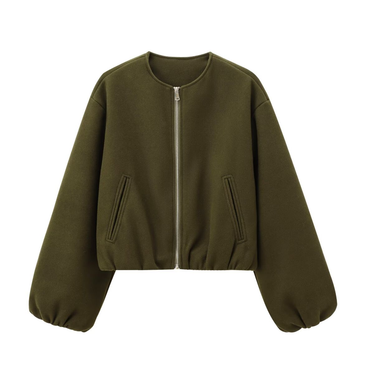 Women's Clothing Design Soft Bomber Jacket_ecoleips.com