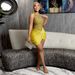 Women's Clothing new fashion sexy sleeveless round neck irregular sequined short skirt for women_ecoleips.com