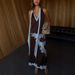 Women's Clothing Women's Satin Sleeveless Skirt Set – Asymmetrical Lounge Outfit In Black/Coffee (S-XL)_ecoleips.com