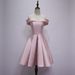 Women's Clothing Bridesmaids Dresses New Summer Satin Short Sisters Dress Student Graduation Girlfriends Dress Bridesmaid Dress_ecoleips.com