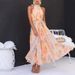 2025 Summer New Women's Vacation Style Sleeveless Print Halter Dress_ecoleips.com