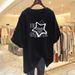Women's Clothing Cotton Short Sleeved Printing All Match Casual T Shirt Top_ecoleips.com