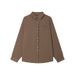 Spring And Summer Lenzing Tencel Linen Shirt Women's New Lyocell Solid Color Pocket Cardigan Skin-friendly And Comfortable Button-up Top_ecoleips.com